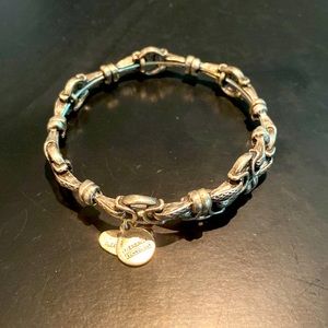 Alex and Ani silver adjustable link bracelet